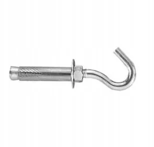 KOŁEK STALOWY HAK SUFITOWY 12*80MM M8 - Kotwy - miniaturka - grafika 2