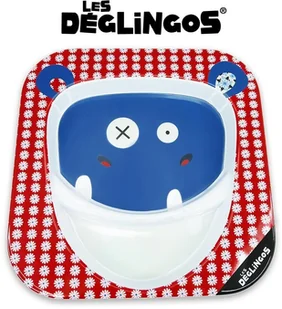 Les Deglingos inny Talerz 3W1 dla dzieci Hipopotam TALERZ HIP 55737 - Miseczki i talerzyki dla dzieci Les Deglingos inny Talerz 3W1 dla dzieci Hipopotam TALERZ HIP 55737 - Miseczki i talerzyki dla dzieci - miniaturka - grafika 3