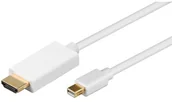 Adaptery i przejściówki - Wentronic Mini DP - HDMI, 2m SB adapter kablowy 4040849648618 - miniaturka - grafika 1