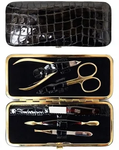 Solingen Miller Zestaw Do Manicure 5 czarny orygin - Zestawy do manicure i pedicure - miniaturka - grafika 2