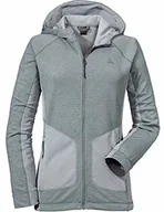 Kurtki i kamizelki sportowe damskie - Schöffel Corrientes L damska kurtka polarowa z kapturem, szary, 38 - miniaturka - grafika 1