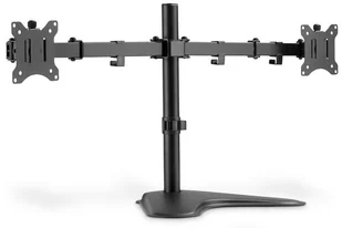 Digitus Stojak biurkowy podwójny z zaciskiem 2xLCD max. 32" max. Obciążenie 2x 8kg uchylno-obrotowy czarny DA-90401 - Uchwyty do monitorów - miniaturka - grafika 12