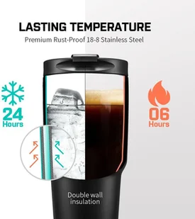 SPIGEN Kubek termiczny  MANNHART STEEL TUMBLER (brąz) - Kubki termiczne - miniaturka - grafika 3