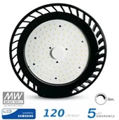Oprawy, klosze i abażury - v-tac Oprawa V-TAC LED High Bay SAMSUNG CHIP 100W 120st 120lm/W 1-10V VT-9-114 5000K 12000lm - miniaturka - grafika 1