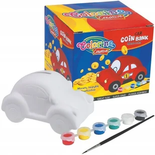 Colorino Skarbonka świnka kreatywna do malowania - Zabawki kreatywne - miniaturka - grafika 3