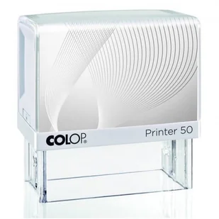 Colop Pieczątka PRINTER IQ 50 biały poduszka czarna /PR.IQ.R.10.BI.CA/ CL596 - Pieczątki - miniaturka - grafika 2