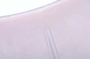 King Home Fotel EGG SZEROKI VELVET jasny róż.30 welur podstawa stal (HE066-AY1908-30.LP) - Fotele - miniaturka - grafika 5