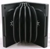 Pudełka i akcesoria na płyty CD - MediaRange 10 etui na płyty DVD za każde 12 CD/DVD 190 X 135 X 38 MM szt. Box BOX18 - miniaturka - grafika 1