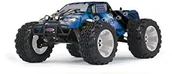 Zabawki zdalnie sterowane - Jamara 053361  Tiger Ice Monster Truck 1: 10 4 WD LiPo 2,4 G LED  na cztery koła, z napędem elektrycznym, akumulator, 40 kmh, aluminiowa Chassis, odporność, regulowany oeldruckstossdaempfer, łożysk ku - miniaturka - grafika 1