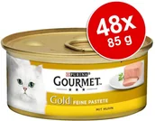 Mokra karma dla kotów - Purina Gourmet Mus 48 x 85 g Kurczak - miniaturka - grafika 1