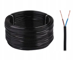 Elektrokabel Przewód mieszkaniowy 300/300V OMYp 2x0,50 OMYP2X0,50 - Przewody elektryczne - miniaturka - grafika 2
