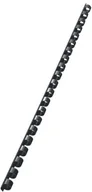 Bindownice - Leitz 35041 plastikowa począwszy od ofert dla prestiżowych klientów po raporty roczne, A4, tworzywo sztuczne, 8 MM, 45 arkuszy, 100 sztuk, czarny 35041 - miniaturka - grafika 1