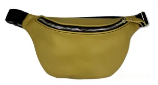 Wild Saszetka Na Pas Biodrówka Nerka De Lux PRISON TATTOO (PL) Skóra Naturalna Licowa Duża Metalowy Suwak - Nerki - miniaturka - grafika 22