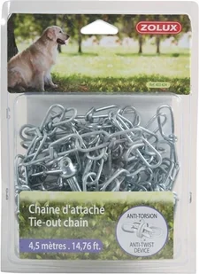 Zolux Łańcuch 4,5 m Dostawa GRATIS od 99 zł + super okazje - Smycze dla psów - miniaturka - grafika 2