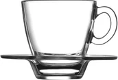 Wyposażenie lokali gastronomicznych - Pasabahce Filiżanka do espresso 0,072 l ze spodkiem | 400309 400309 - miniaturka - grafika 1
