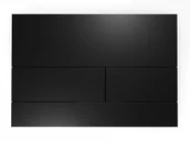 Przyciski spłukujące - TECE 9240833 Square II przycisk spłukujący z metalu do WC czarny matowy 9240833 - miniaturka - grafika 1