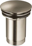 Syfony - Ferro Zawór spustowy do umywalki ROTONDO G1 1/4, szczotkowany nikiel. - miniaturka - grafika 1