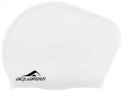 Pływanie - Aquafeel long hair cap biały - miniaturka - grafika 1