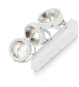 Lampy ścienne - Redlux Rendl KELLY LED III ścienna czarna 230V LED 3x12W 24° 3000K R12337) Rendl - miniaturka - grafika 1