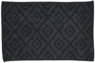 Dywaniki łazienkowe - Dywanik łazienkowy Aztec szary 60 x 90 Coram - miniaturka - grafika 1