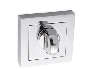 Kuchinox Rozeta kwadratowa WC CHROM LK2 003B - Szyldy i rozety - miniaturka - grafika 2