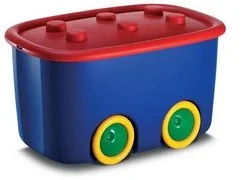 Kis Pojemnik na zabawki KIS Funny Box, różnokolorowy, 46 l - Pojemniki na zabawki - miniaturka - grafika 2
