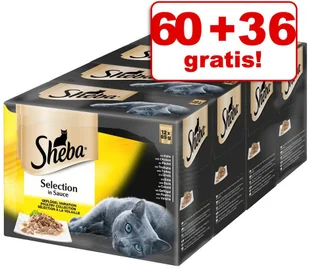 Sheba Zestaw mieszany Selection w sosie, 48 x 85 g - Pyszna Różnorodność w sosie - Mokra karma dla kotów - miniaturka - grafika 7