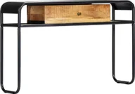 Konsole i sekretarzyki - vidaXL Stolik konsola 118 x 30 x 75 cm lite drewno mango 248102 - miniaturka - grafika 1