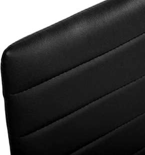 tectake 8 krzesła do jadalni, sztuczna skóra - czarny 404118 - Krzesła - miniaturka - grafika 5