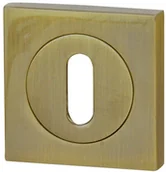 Szyldy i rozety - VDS ROZETA KWADRATOWA KLUCZ R12 PATYNA 39-0047 - miniaturka - grafika 1