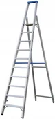 Drabiny - Krause Drabina domowa magazynowa (9 stopni+podest) - miniaturka - grafika 1