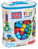 Klocki - Fisher Price FIRST BUILDERS KLOCKI TORBA DCH63 - miniaturka - grafika 1