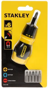 Stanley WKRĘTAK MULTIBIT ST-0-66-358 GRZECHOTKA ST-0-66-358 - Śrubokręty - miniaturka - grafika 5