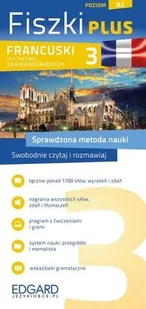 Francuski dla średnio zaawansowanych 3 Fiszki PLUS - Książki obcojęzyczne do nauki języków - miniaturka - grafika 2