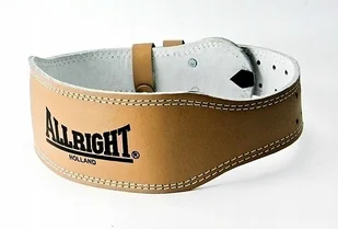 Allright Pas Do Ćwiczeń Siłowych Stabilizujący Skórzany r.M - Pasy kulturystyczne - miniaturka - grafika 3