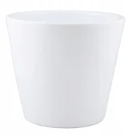 Donice - Donica Sofia ceramiczna biała śr. 21cm - miniaturka - grafika 1