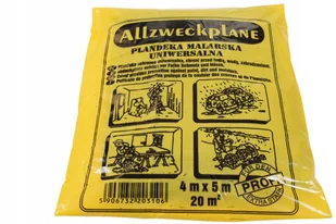 Folia Malarska Gruba Budowlana Ochronna 4mX5m - Folie i taśmy malarskie - miniaturka - grafika 5