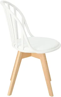Intesi Krzesło Sirena białe - Krzesła - miniaturka - grafika 3