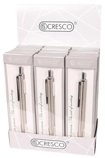 CRESCO Długopis Reporter stal nierdzewna w etui - Cresco - Długopisy - miniaturka - grafika 2