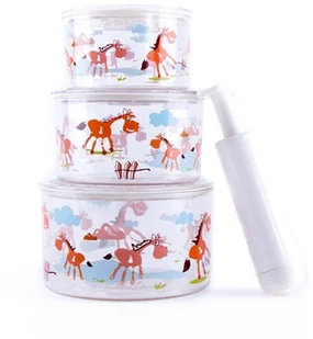 Baby Monsters Baby Monsters zestaw pojemników próżniowych BMBZ-8681O - Akcesoria do karmienia - miniaturka - grafika 4