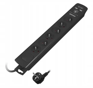 Listwa Przeciwprzepięciowa Przedłużacz Usb 3m 6g - Listwy zasilające - miniaturka - grafika 2