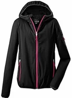 Kurtki i kamizelki sportowe damskie - Killtec Killtec Damska kurtka softshellowa Trin Wmn Jckt / przejściowa kurtka z kapturem, możliwość spakowania czarny czarny 34 36865-000 - miniaturka - grafika 1