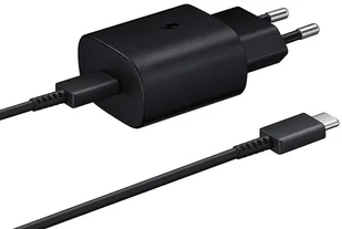 Samsung Ładowarka sieciowa EP-TA800EBE 25W do Galaxy A70 Black 7423X1 - Ładowarki do telefonów - miniaturka - grafika 4