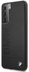 BMW Signature Logo Imprint Etui na Samsung Galaxy S21+ PLUS czarny BMW000327 - Etui i futerały do telefonów - miniaturka - grafika 3