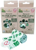 Woreczki na psie odchody - GreenTree Woreczki na psie kupki Biodegradowalne 45szt. - miniaturka - grafika 1