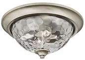 Lampy sufitowe - Westinghouse lighting 63267 33 cm lampa sufitowa do wnętrz, powierzchnia w ciemnej cyny z przydymionym szarym szkłem młotkowym 6326740 - miniaturka - grafika 1