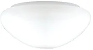 Oprawy, klosze i abażury - Westinghouse Lighting 8704640 klosz lampy 19,1 cm ze szkła satynowanego, grzybów kształt, biały, 25.1 x 25.1 x 11.51 cm 8704640 - miniaturka - grafika 1
