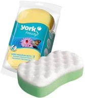 Rękawice i gąbki do kąpieli - York Gąbka kąpielowa do masażu motyl - miniaturka - grafika 1