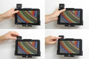 Brodit AB Uchwyt pasywny do Zebra ET56 8.3 z blokadą na kluczyk 539777 - Akcesoria do tabletów i e-booków - miniaturka - grafika 3