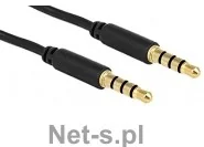 Delock Kabel 3.5 mm, miniJack, 3m, czarny - 83437 - Kable - miniaturka - grafika 2